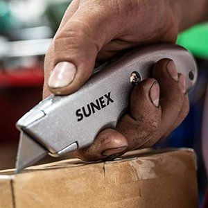 NEW SUNEX Retractable Utility Knife (Comes with 3 Blades) Part Number SKR1